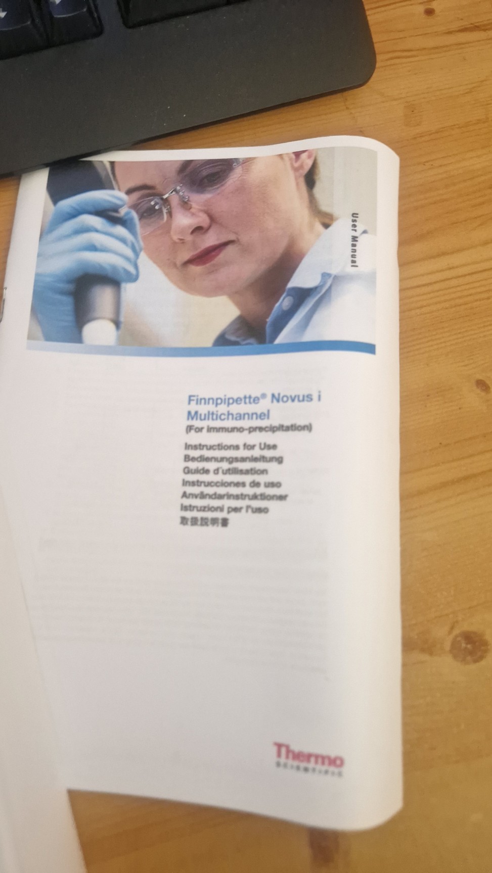 Image of Finnpipette MCP12 20–300 µL Multichannel Pipette