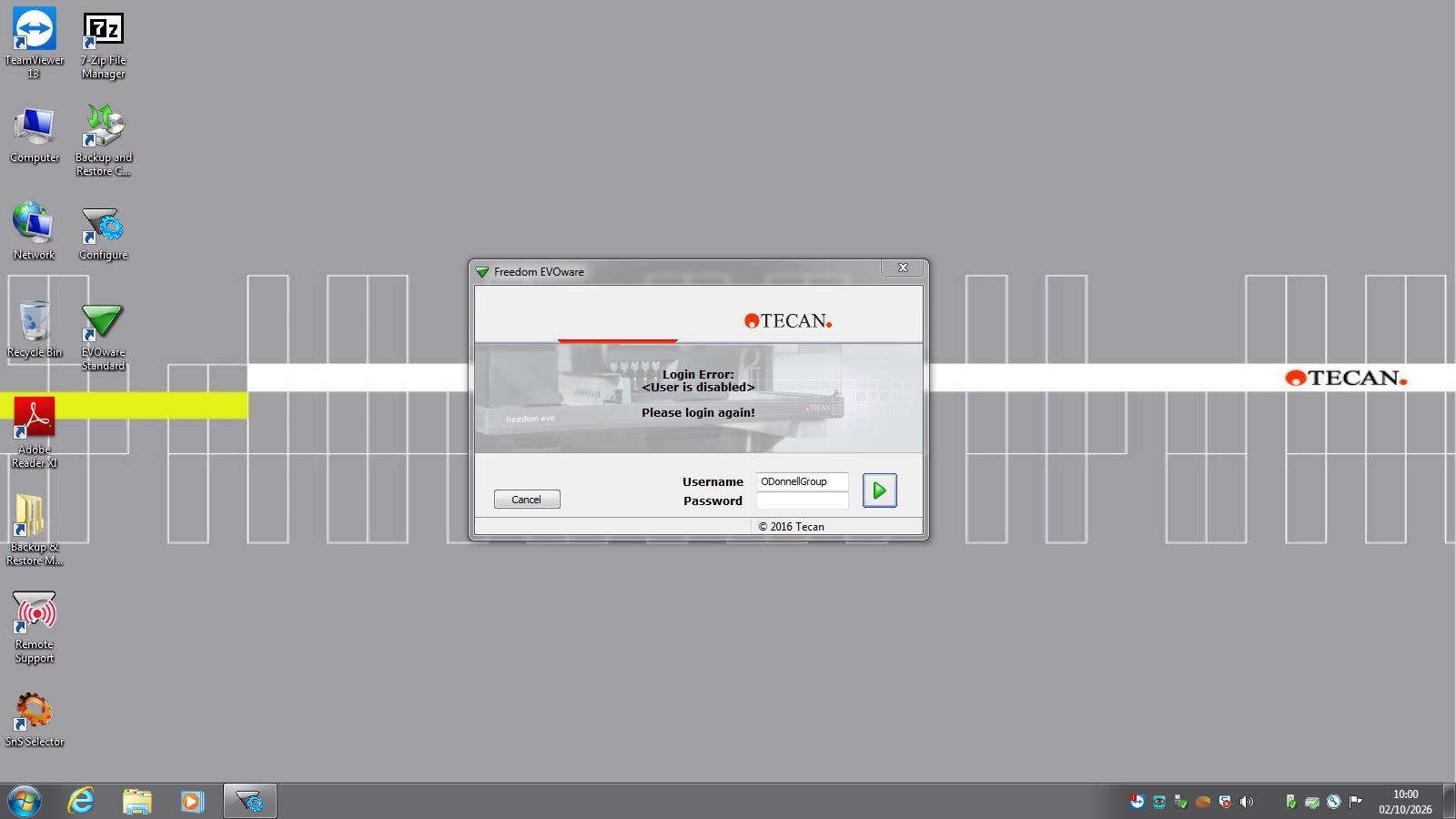 Image of Tecan Freedom Evo-2 150 Base Liquid Handler System w/ Software & PC Lab