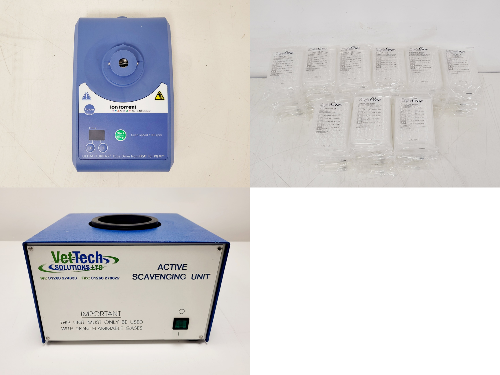 Image of Mixed Job Lot of Laboratory Equipment - Nikon, Cetac, Techne, Jenway
