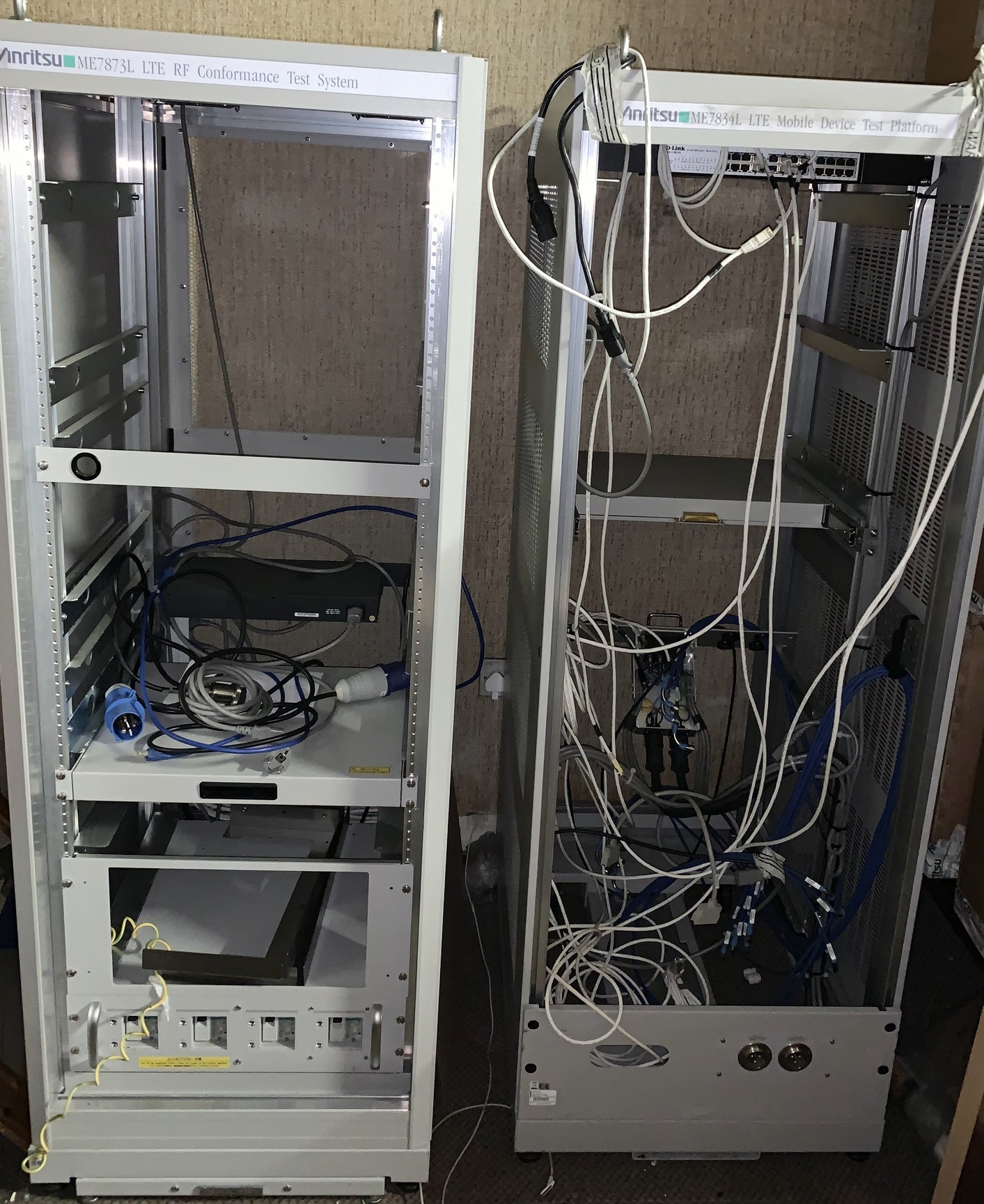 Image of Anritsu ME7834L Mobile Test Platform with Signalling Testers & Racks