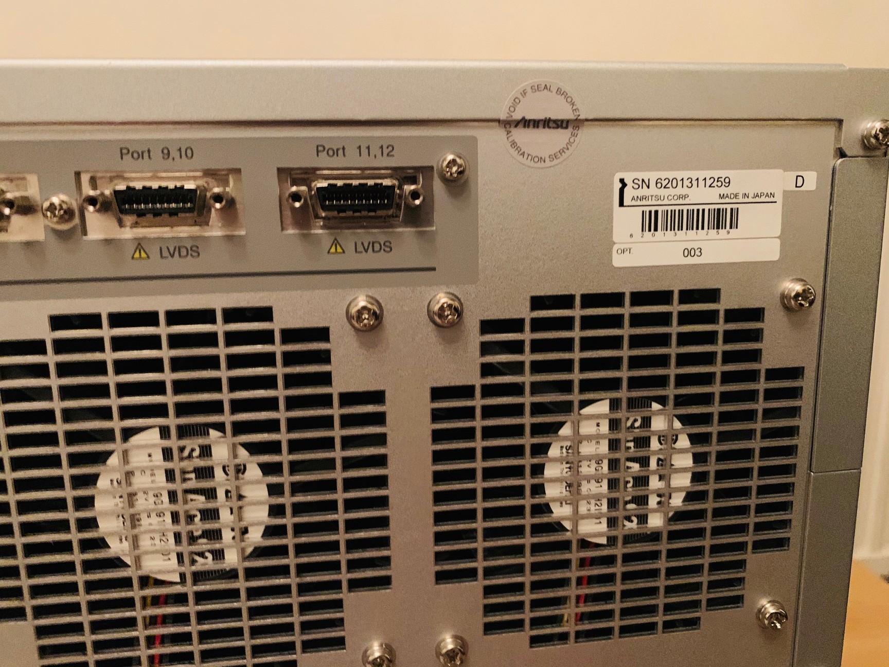 Image of Anritsu ME7834L Mobile Test Platform with Signalling Testers & Racks
